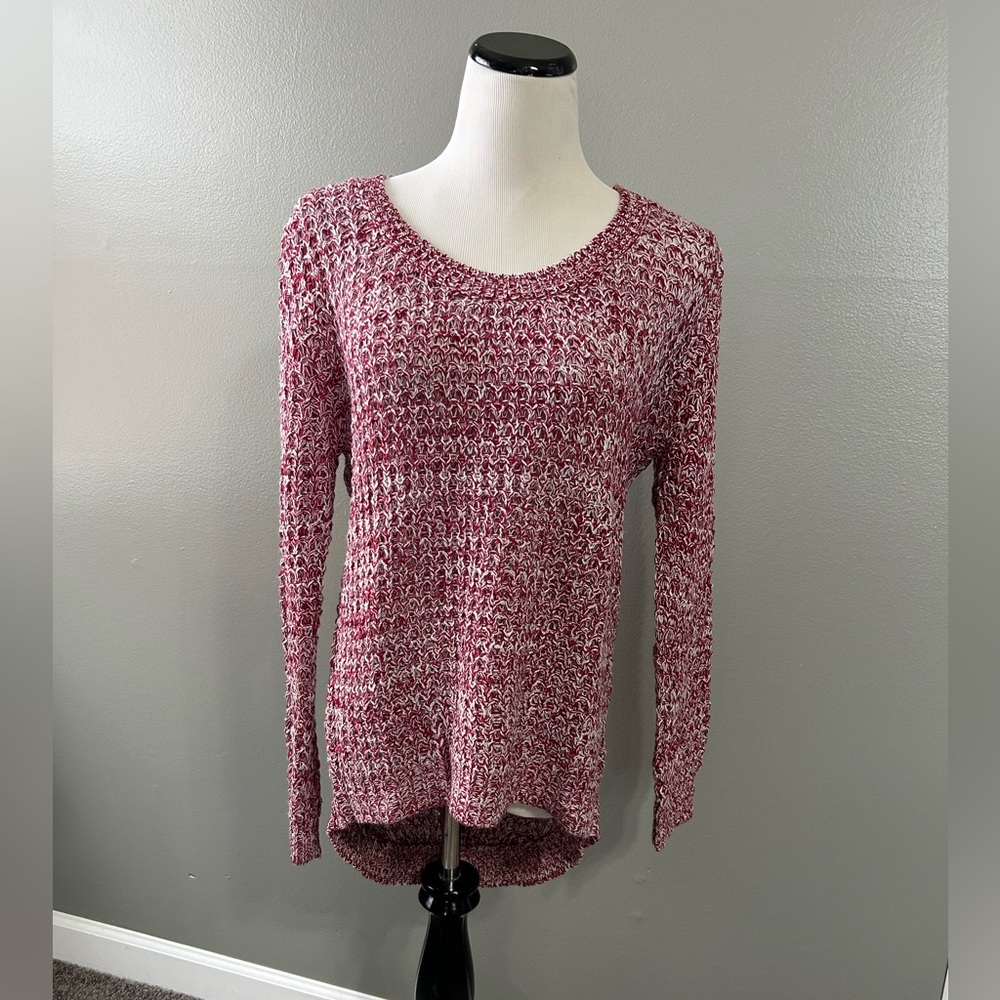 Ultra flirt, women’s size, XL cableknit, sweater, round neck, long sleeve